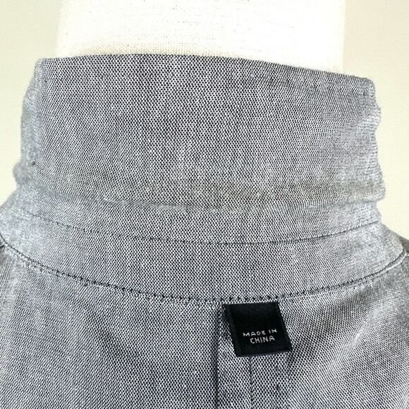 J.Crew‎ Grey Ludlow Somelos Cotton Blazer Men’s 44R Read - Picture 13 of 16